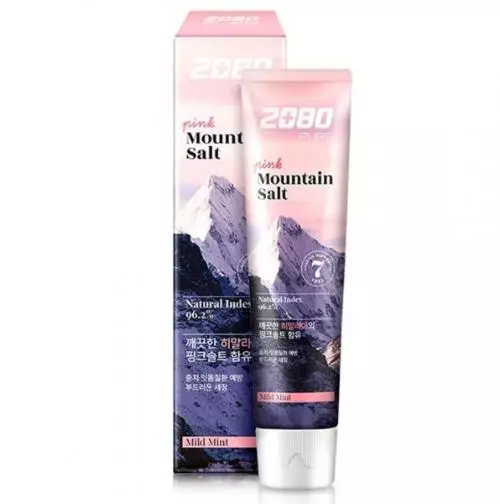Зубная паста с розовой гималайской солью Dental Clinic 2080 Pure Pink Mountain Salt Toothpaste Mild Mint